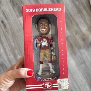 Joe Staley 2019 Bobblehead - Red and Gold